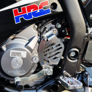 Front Sprocket Case Saver - Honda CRF250L 13-20 | CRF250 Rally 17-20 | CRF300 Rally 21-25 - Black PC