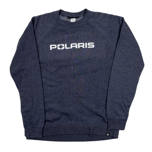 Polaris Men's Crew Sweatshirt Sweater Navy Blue