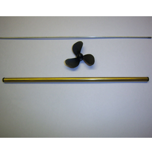 Light Duty 4 Inch Propeller Shaft with Propeller