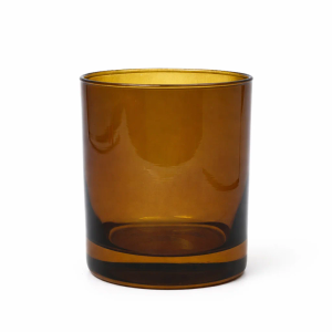 Karen 30cl Amber Candle Glass - Box of 6