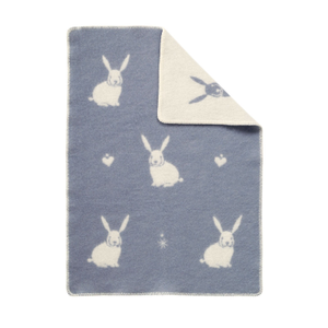 Bunny Little Wool Blanket