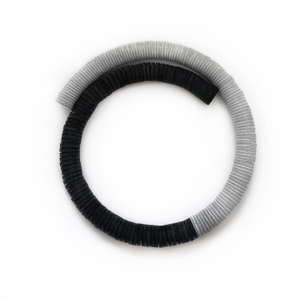 Black & White Leather Choker