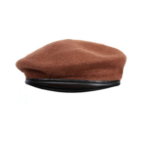 Wickliffe Wool Beret – Brown