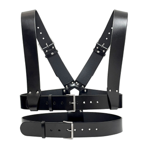 Cage Leather Body Harness (M)