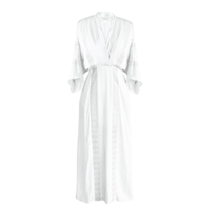Hideaway Maxi Dress - White (M)
