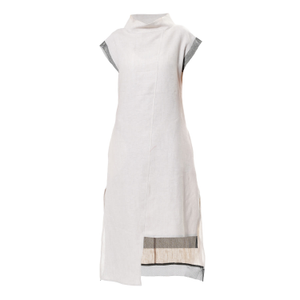 Long Linen Dress In Beige (L)