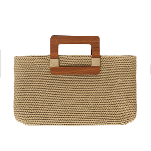 Symi Crochet Bag In Mustard