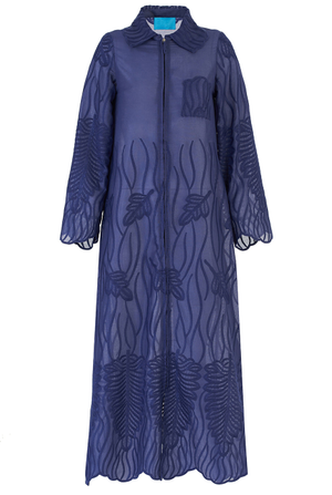 Recycled Alanis Kaftan - Navy (M)
