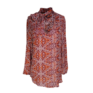 Willoughby Tie Front Blouse (L)