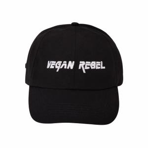 Vegan Rebel Cap - Black (one size)