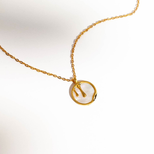 Melting Mother Of Pearl Necklace