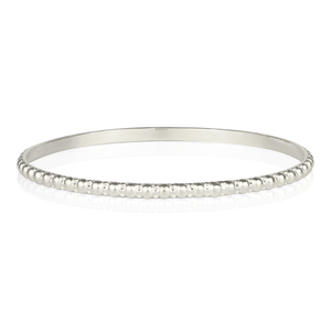 Maharani Silver Stacking Bangle (L)