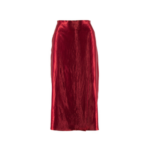 Allure Viscose Satin Midi Skirt (XS)