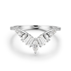 Hillcrest Ring White Gold Vermeil (R 1/2 (UK))