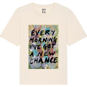 Every Morning Organic Cotton T-Shirt. (L)