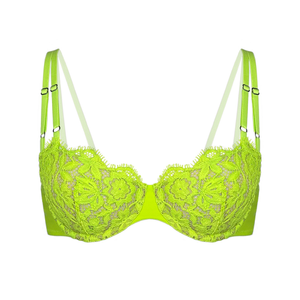 Frisson Balconette Bra Acid Green (36DD)