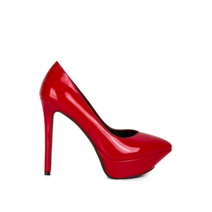 Rothko Red Patent Stiletto Sandals (3 UK)