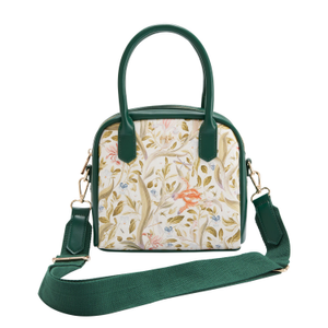 Eloise Mini Bowling Bag - Iris Green