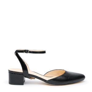 Rattlesnake Black Marilyn Slide (8 UK)