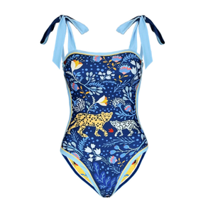Amazon Rainforest Reversible One Piece Swimsuit (XL)