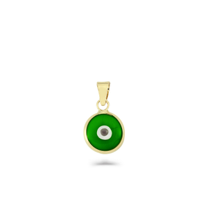 Green Evil Eye Pendant / Your Lucky Charm