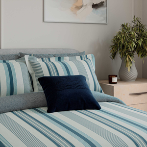 Oren Duvet Cover SET, Teal
