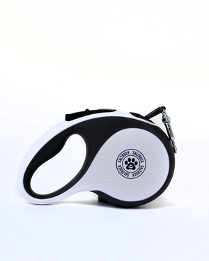 Branded Adjustable Lead in White