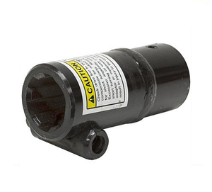 Roller Pump Coupler Solid Steel 1-3/8" x 6 Spline for 7/8" Shaft
