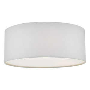 Dar Cierro 3 Light Flush Ivory 40cm