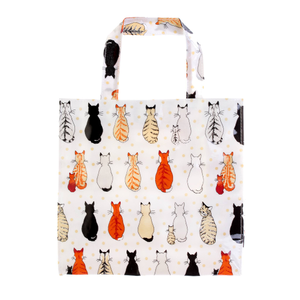 Ulster Weavers Cats In Waiting PVC Bag Small Orange