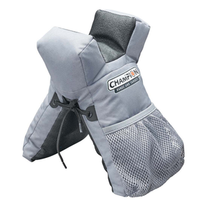 Rail Rider Shooting Bag Grey Front Bag