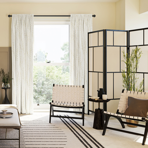 Willow Field, Natural - Made to Measure Curtains