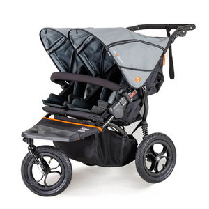 Out n About Nipper Double V5 - Rocksalt Grey