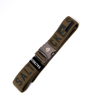 Identity Stretch Belt in Green