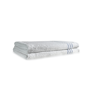 450 GSM Blue Header Bar Leisure Bath Sheets