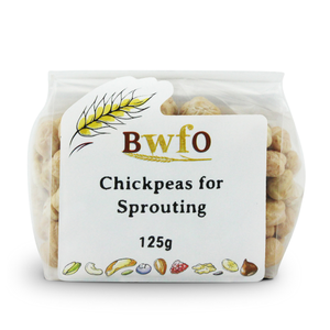 Organic Chickpeas for Sprouting 125g