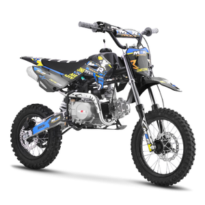 M2R Racing KX110F 110cc 14/12 76cm Blue Semi-Auto Pit Bike 2025 Model