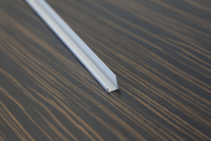 Wet Panel Extrusion End Stop 2400mm White