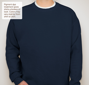 Comfort Colors Crewneck Sweatshirt - True Navy
