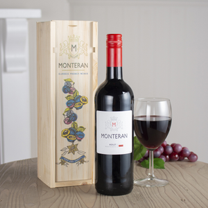 Monteran Merlot in Wooden Gift Box
