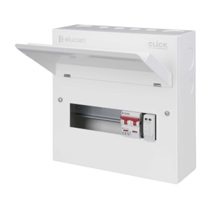10 Way 100A Isolator Incomer Metal Clad Consumer Unit with Type 2 SPD