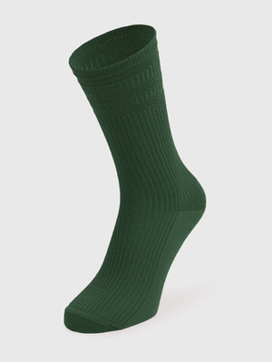 Green Soft Top Bamboo Socks