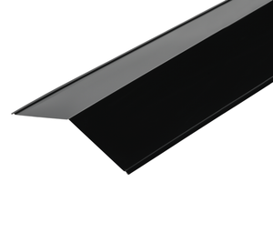 Cladco 200mm x 200mm Black 130� Corner Barge Flashings in Polyester Paint Finish - 3m