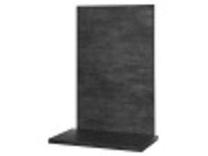 Acantha x2 Tile & Hearth Set in Slate Venetian Plaster Effect