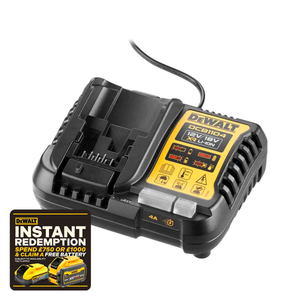 DeWalt DCB1104-GB 4A 12V/18V Multi-Volt Powerstack Battery Charger 240V
