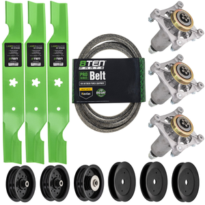 Blade Spindle Belt Pulley Idler Deck Kit For Husqvarna MK1009878