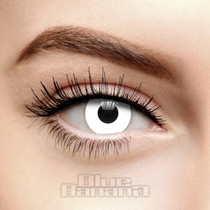 Halloween 30 Day Coloured Contact Lenses (White)