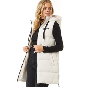 L'amore Couture Womens Starlight Gilet Ecru