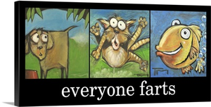 Everyone Farts Poster