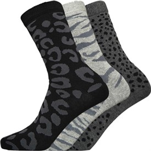 Bench Womens Kaley Three Pack Socks Multi